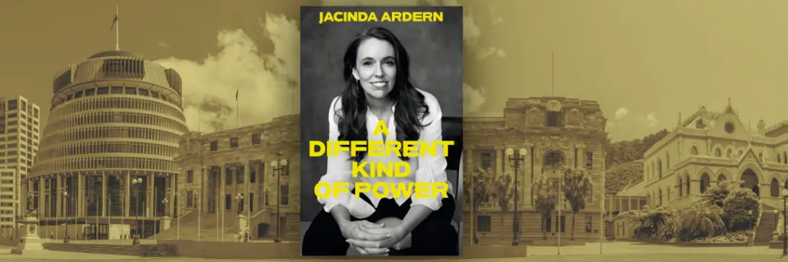 A different kind of power Buch Jacinda Ardern
